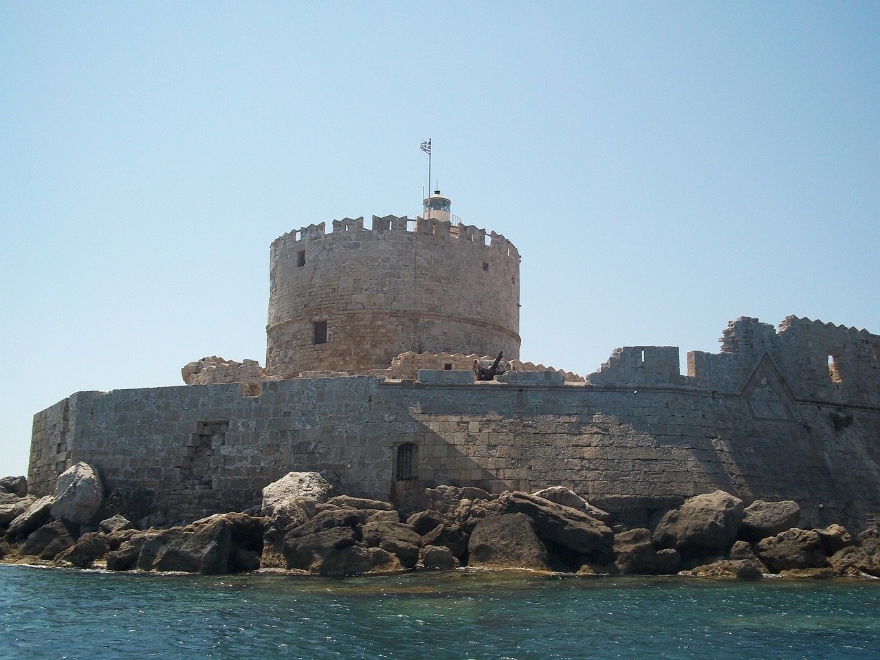 rhodos, greece, castle