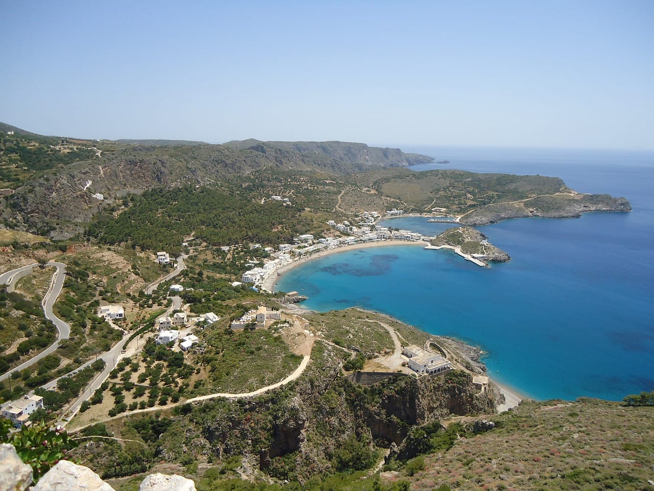 kythira, ocean, coast