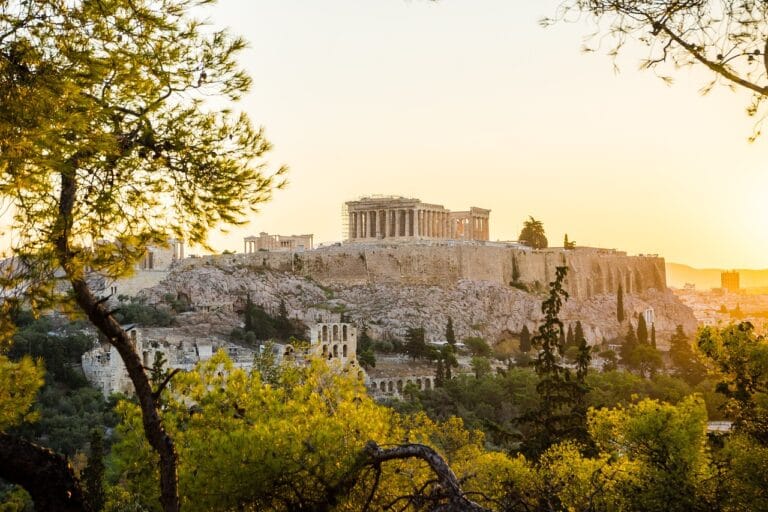 Photo by Leonhard_Niederwimmer - NewsOk athens, sunset, acropolis
