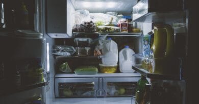 bottles, food, gallon, inside, light, milk, refrigerator, shelf, vegetables, refrigerator, refrigerator, refrigerator, refrigerator, refrigerator