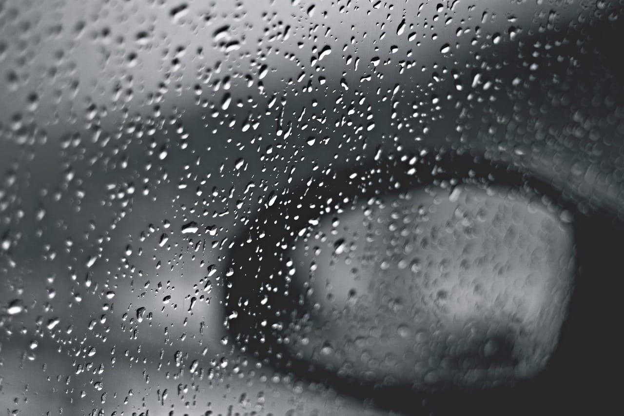 rain, car window, gloomy, raindrops, nature, black and white, rain, rain, rain, rain, rain, car window, car window