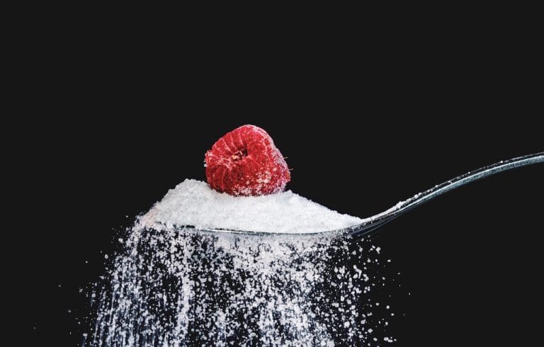 Photo by Myriams-Fotos - NewsOk raspberry, sugar, spoon