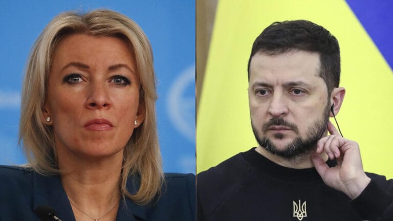 Zakharova-zelesnky - NewsOk