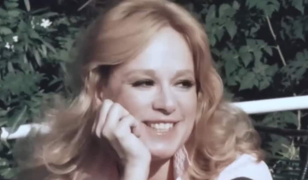 Στιγμιότυπο από παλιά τηλεοπτική συνέντευξη στην ΕΡΤ