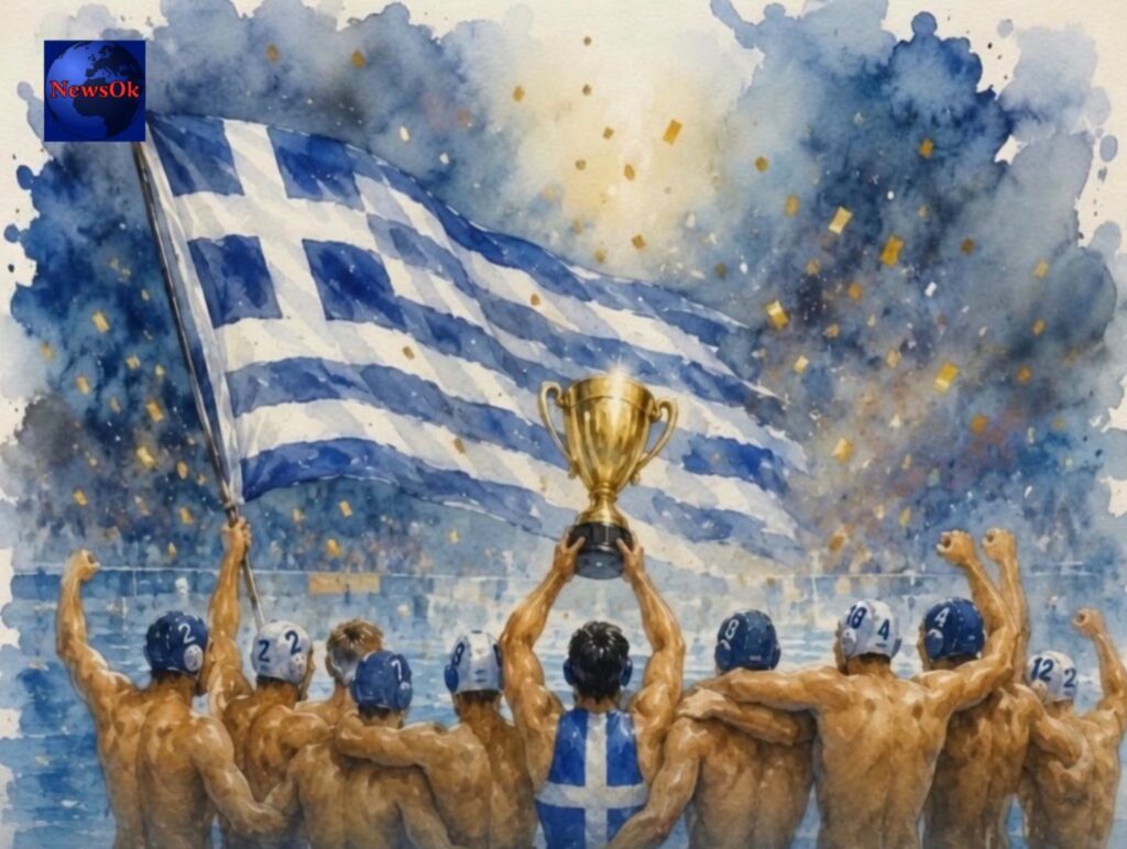 Χρυσοί πρωταθλητές και εκτός πισίνας: Η Εθνική πόλο γιόρτασε στο Σίδνεϊ με ζεϊμπέκικο, τραγούδια και τον εθνικό ύμνο [Βίντεο]