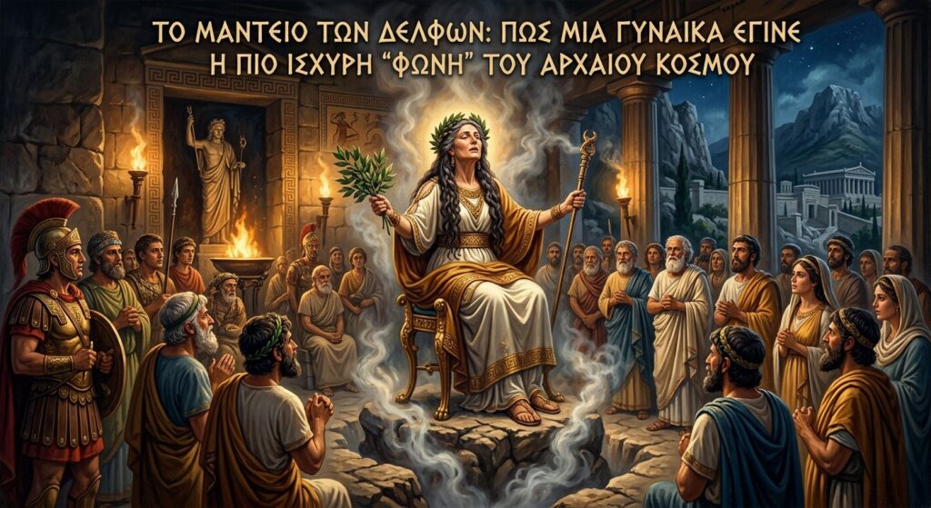 Το Μαντείο των Δελφών: Πώς μια γυναίκα έγινε η πιο ισχυρή “φωνή” του αρχαίου κόσμου