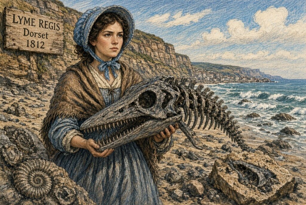 Mary Anning: η φτωχή κυνηγός απολιθωμάτων που άλλαξε την παλαιοντολογία χωρίς να της επιτραπεί να μπει στους επιστημονικούς κύκλους